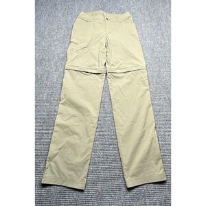Marmot Pants Mens 30x31 Beige Convertible Zip Off Hiking Nylon Stretch Quick Dry